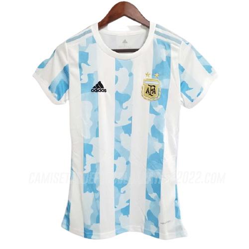 camiseta 1ª equipación argentina mujer 2021-22