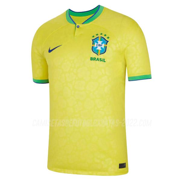 camiseta 1ª equipación brasil copa mundial 2022