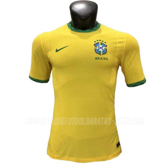 camiseta 1ª equipación brasil edición jugador 2020-2021