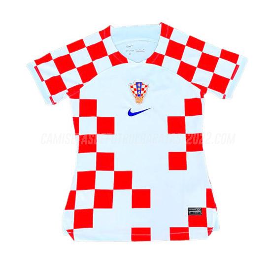camiseta 1ª equipación croacia mujer 2022