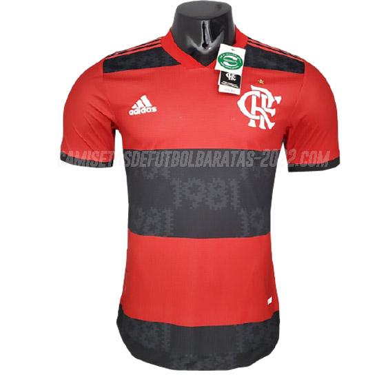 camiseta 1ª equipación flamengo edición de jugador 2021-22