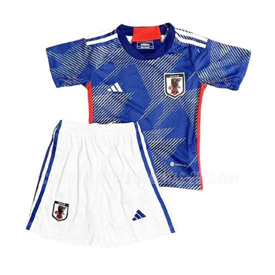 camiseta 1ª equipación japón niños copa mundial 2022