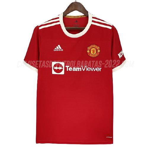 camiseta 1ª equipación manchester united 2021-22