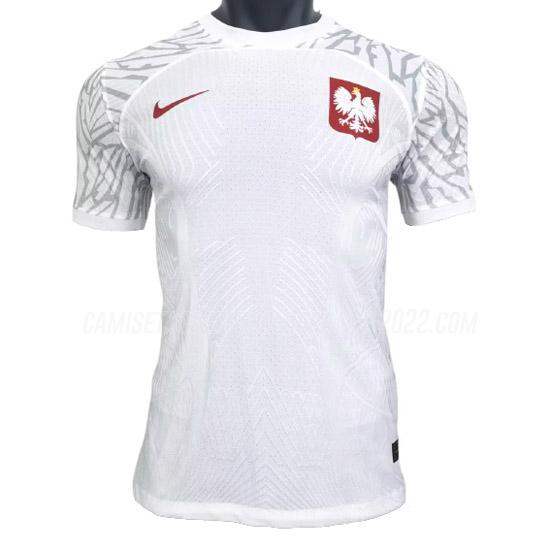 camiseta 1ª equipación polonia copa mundial edición de jugador 2022