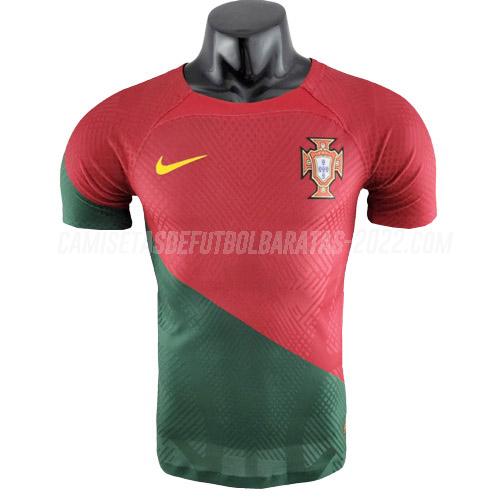 camiseta 1ª equipación portugal edición de jugador 2022