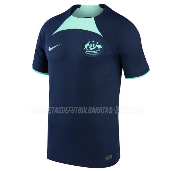 camiseta 2ª equipación australia copa mundial 2022