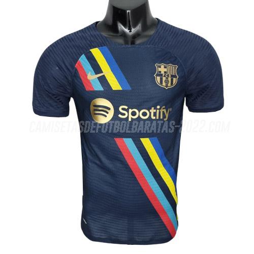 camiseta 2ª equipación barcelona edición de jugador pre-match 2022-23