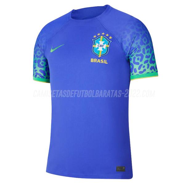 camiseta 2ª equipación brasil copa mundial 2022