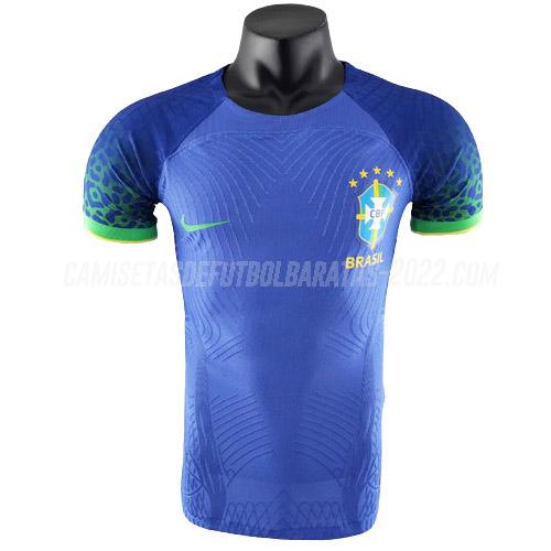 camiseta 2ª equipación brasil edición de jugador copa mundial 2022