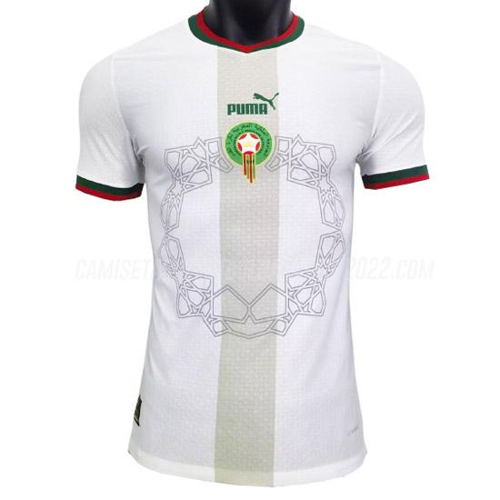 camiseta 2ª equipación marruecos edición de jugador 2022