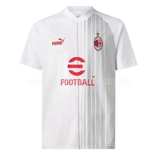 camiseta ac milan pre-match blanco 2023-24