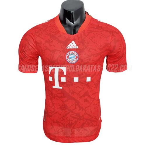camiseta bayern munich edición de jugador rojo 2022-23