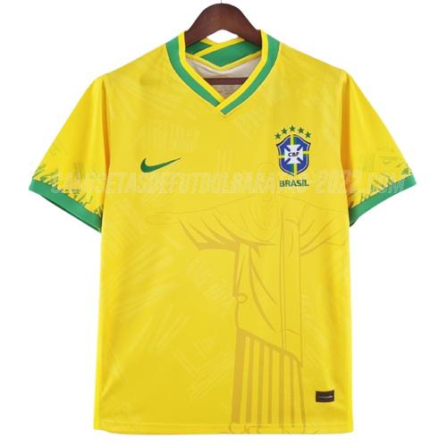 camiseta brasil amarillo bx1 2022