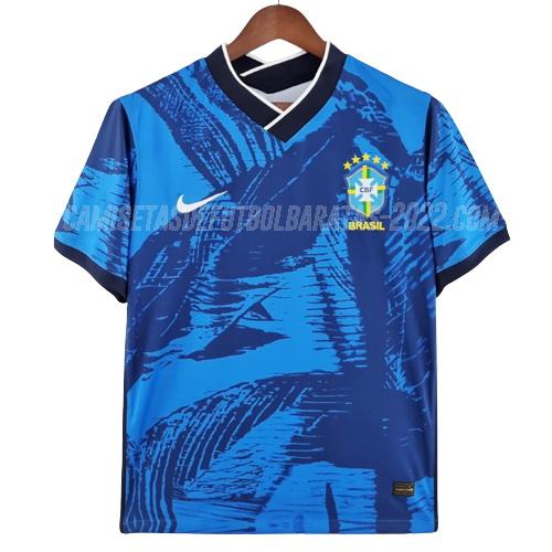 camiseta brasil azul bx3 2022