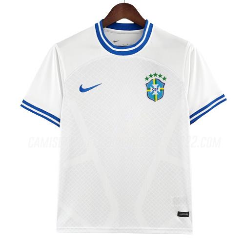 camiseta brasil blanco bx2 2022