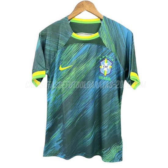 camiseta brasil edición concepto verde 2023