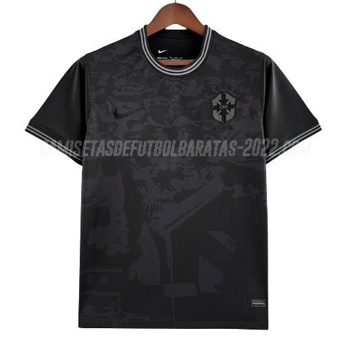 camiseta brasil negro bx1 2022