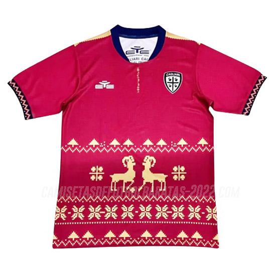 camiseta cagliari calcio christmas 2022-23