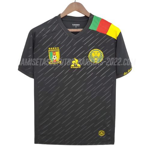 camiseta camerún negro 2022