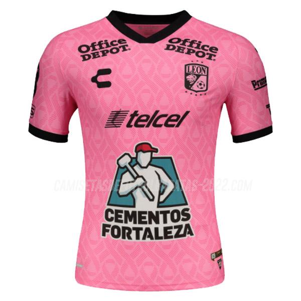 camiseta club leon rosado 2021-22