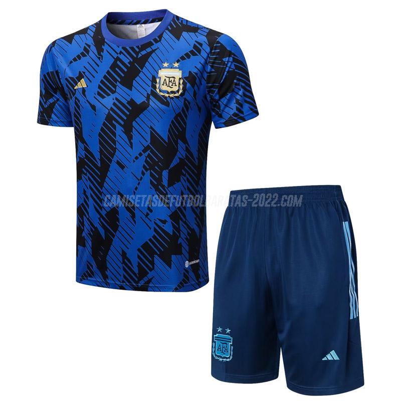 camiseta de entrenamiento argentina 221025a1 azul 2022-23