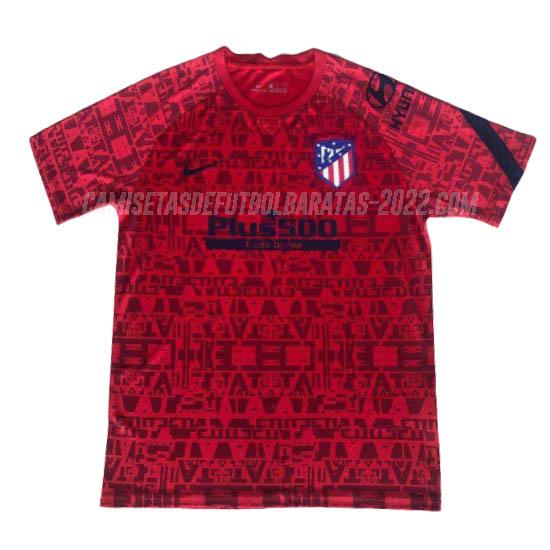 camiseta de entrenamiento atlético de madrid rojo 2020-21