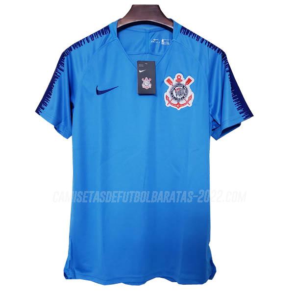camiseta de entrenamiento corinthians azul 2019-2020