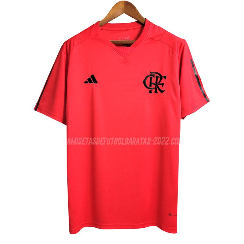 camiseta de entrenamiento de la flamengo 23320a1 rojo 2023