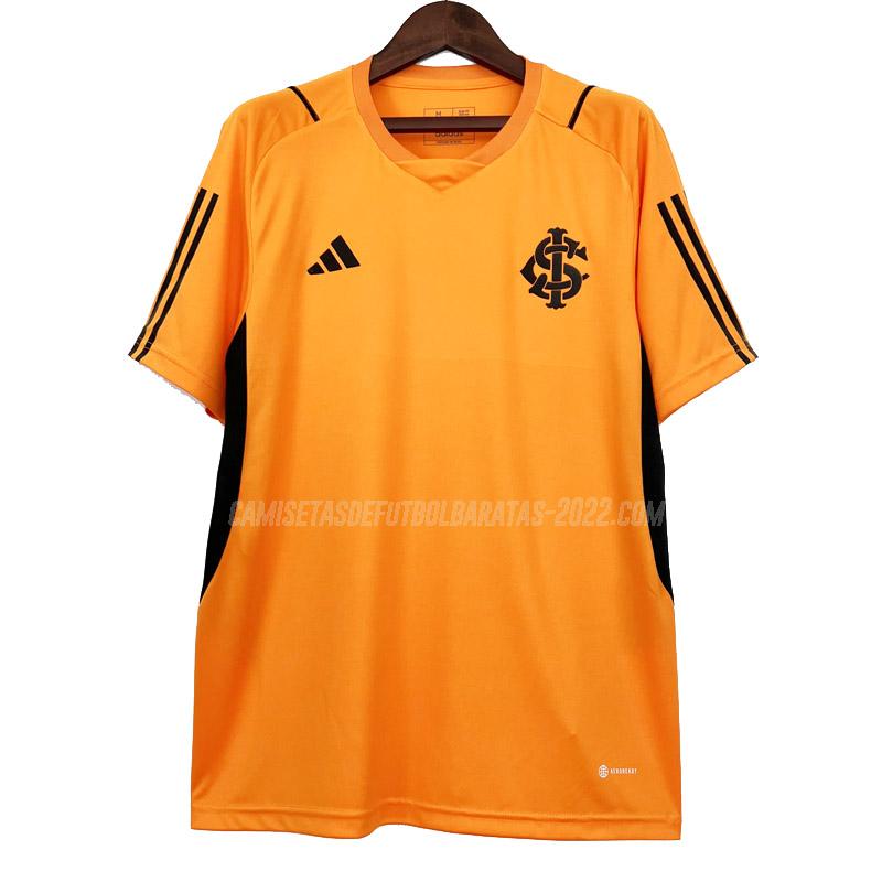 camiseta de entrenamiento de la sc internacional naranja 2023-24