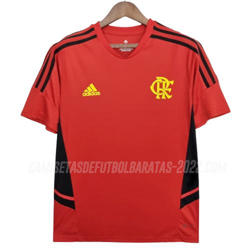 camiseta de entrenamiento flamengo rojo 2022-23