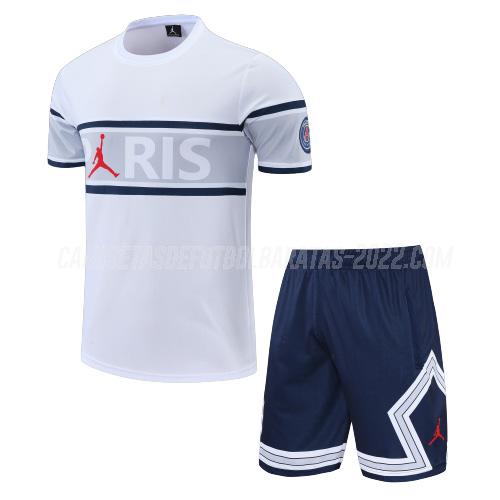 camiseta de entrenamiento paris saint-germain traje aj blanco 2022-23