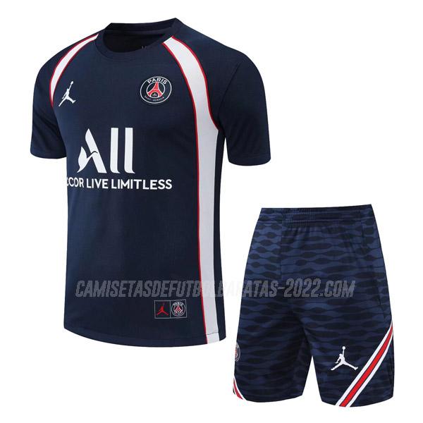 camiseta de entrenamiento paris saint-germain traje azul sr1 2022-23