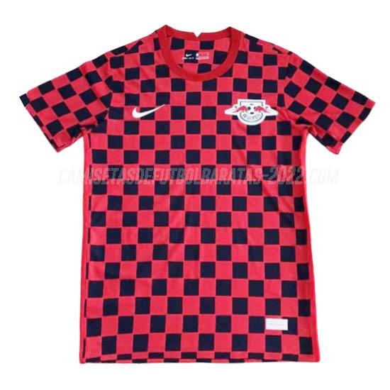 camiseta de entrenamiento rb leipzig rojo-negro 2020