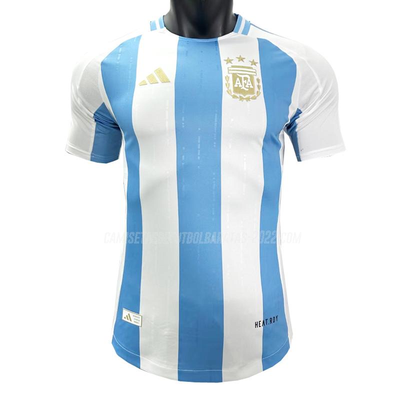 camiseta de la 1ª equipación argentina edición de jugador 2024