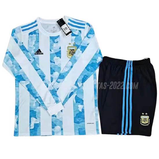 camiseta de la 1ª equipación argentina manga larga 2021-22
