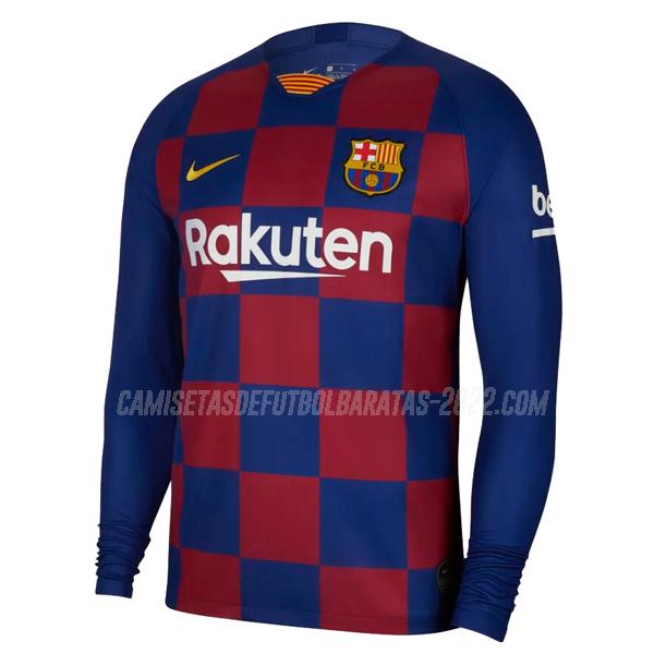 camiseta de la 1ª equipación barcelona manga larga 2019-2020