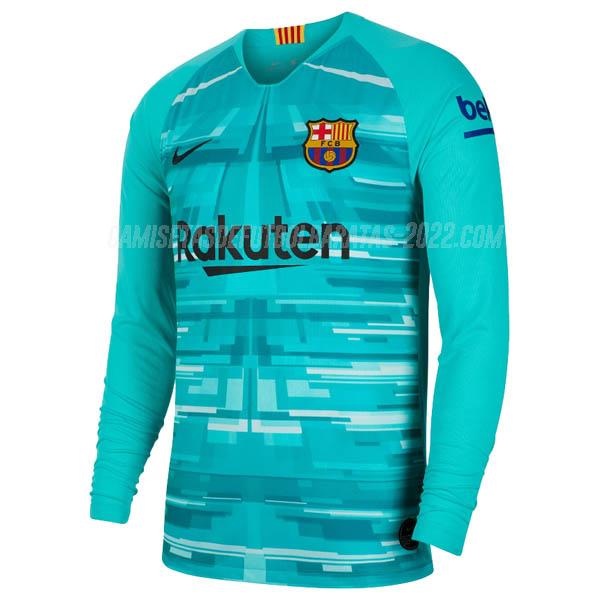 camiseta de la 1ª equipación barcelona manga larga portero 2019-2020
