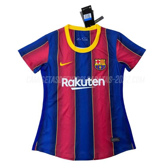 camiseta de la 1ª equipación barcelona mujer 2020-2021