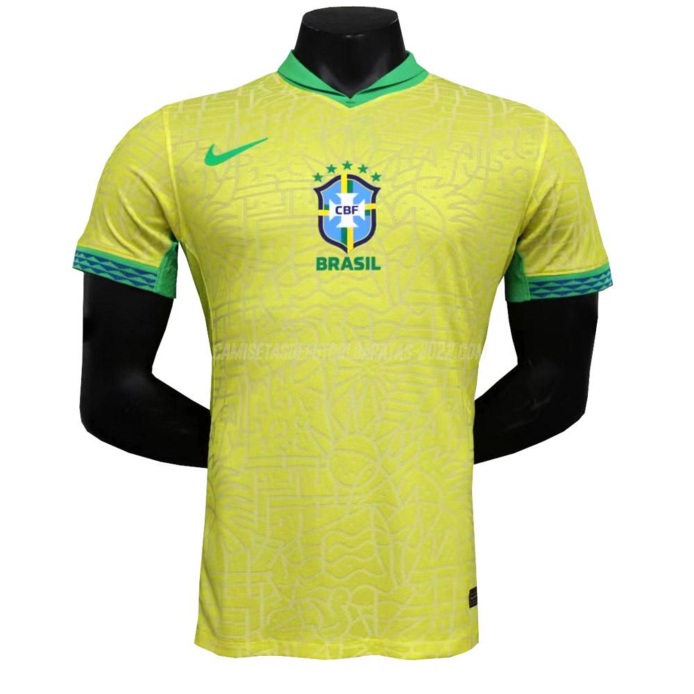 camiseta de la 1ª equipación brasil edición de jugador 2024
