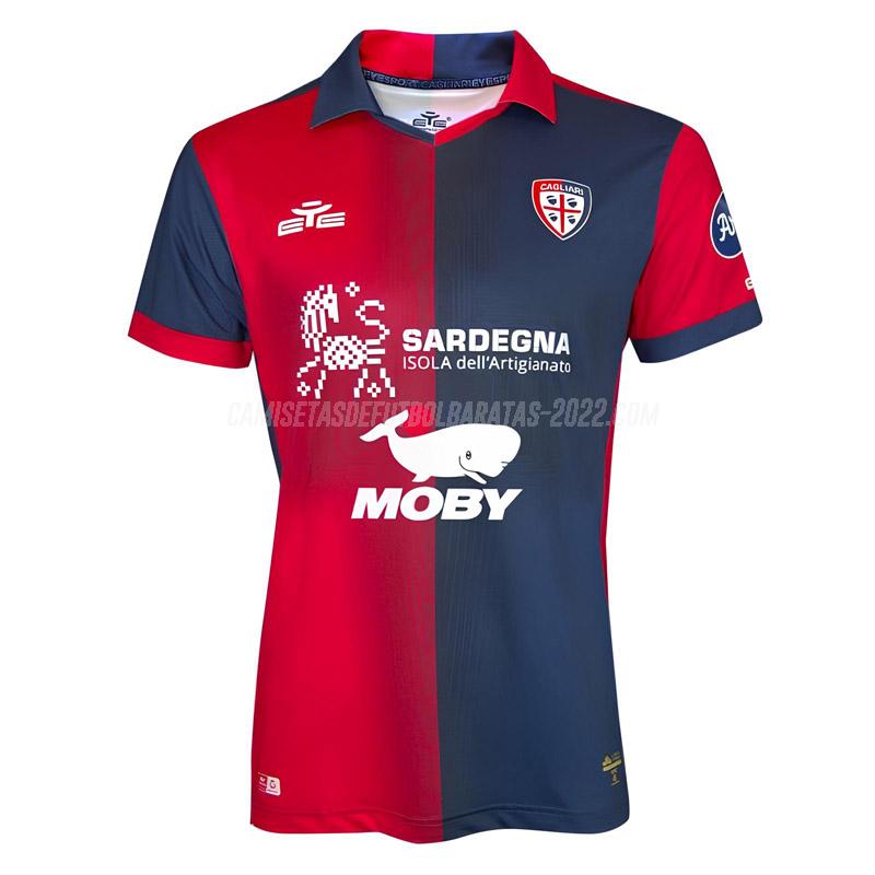 camiseta de la 1ª equipación cagliari calcio 2023-24