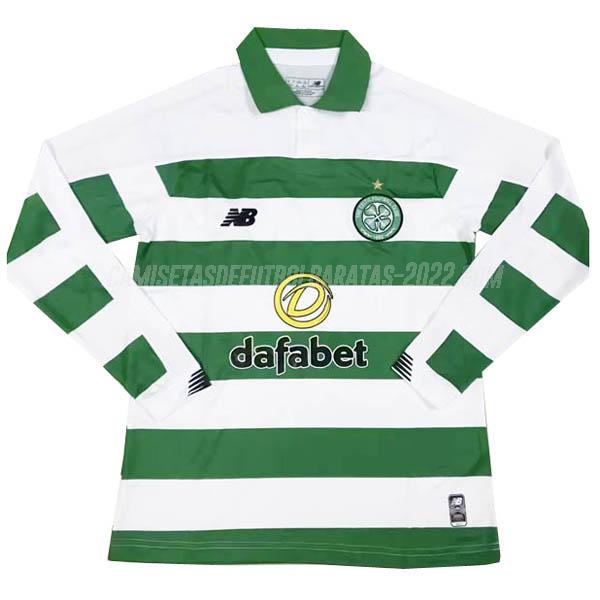 camiseta de la 1ª equipación celtic manga larga 2019-2020