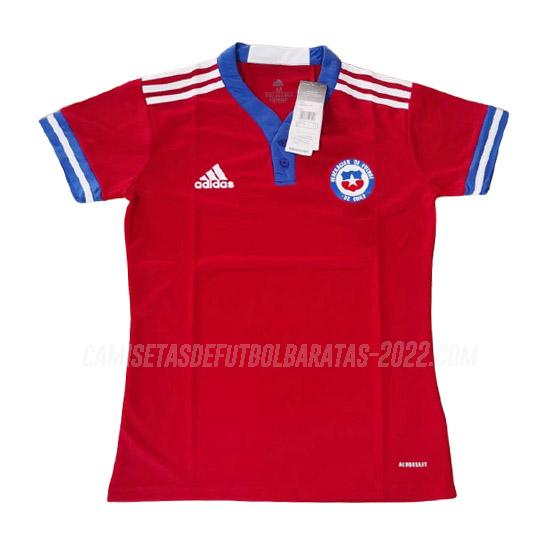 camiseta de la 1ª equipación chile mujer 2021-22