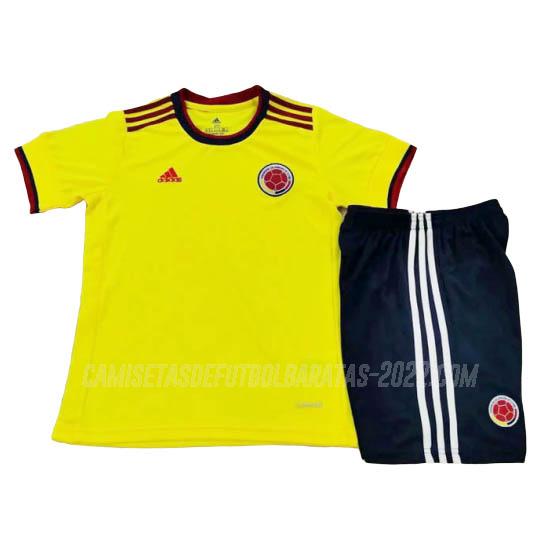camiseta de la 1ª equipación colombia niños 2020-2021