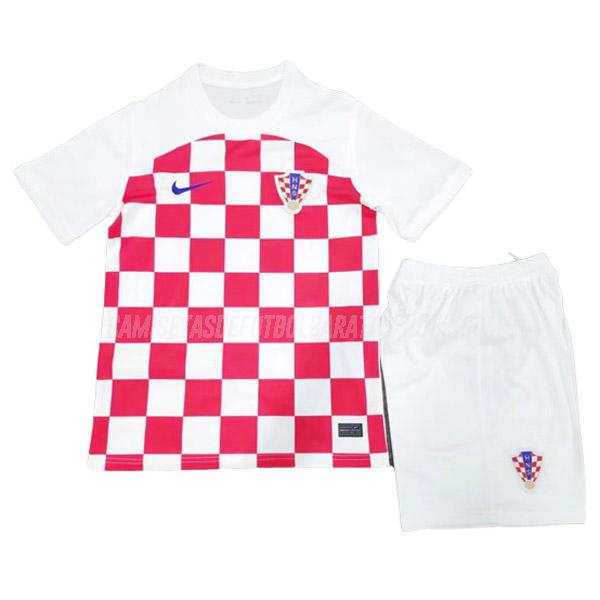 camiseta de la 1ª equipación croacia niños 2022-23