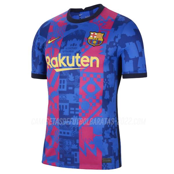 camiseta de la 1ª equipación fc barcelona champions league 2021-22