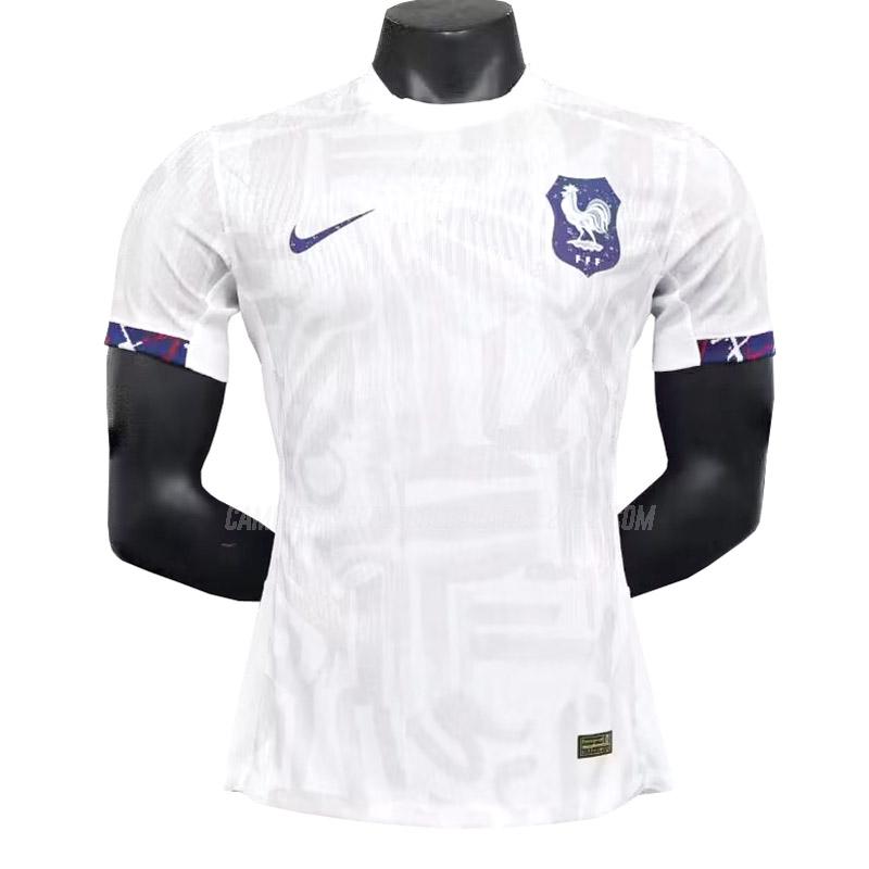 camiseta de la 1ª equipación francia copa mundial femenina edición de jugador 2023