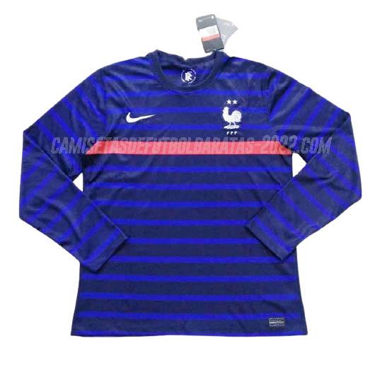 camiseta de la 1ª equipación francia manga larga 2020-21