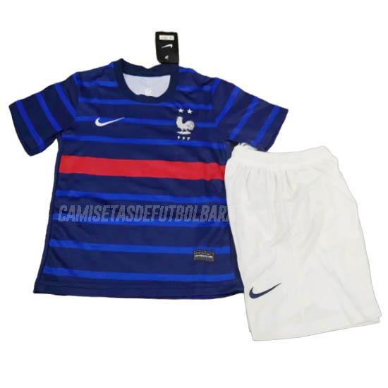 camiseta de la 1ª equipación francia niños 2020