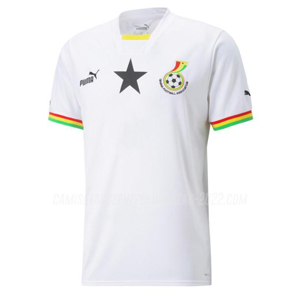 camiseta de la 1ª equipación ghana 2022