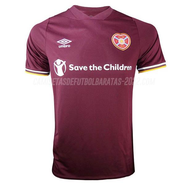 camiseta de la 1ª equipación heart of midlothian 2020-21
